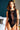 Noir Sheer Wrap  - Siyah Dantel Detaylı Tül Bodysuit